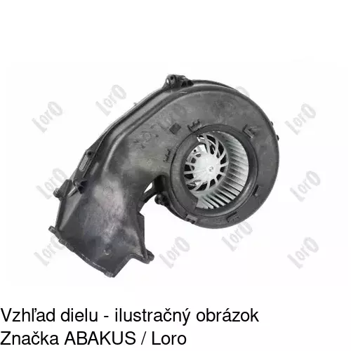 Ventilátory kúrenia 5559NU1X /POLCAR/ - obr. 1