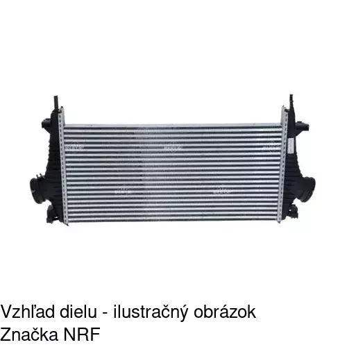 Chladiče vzduchu (Intercoolery) POLCAR 55D1J8-1