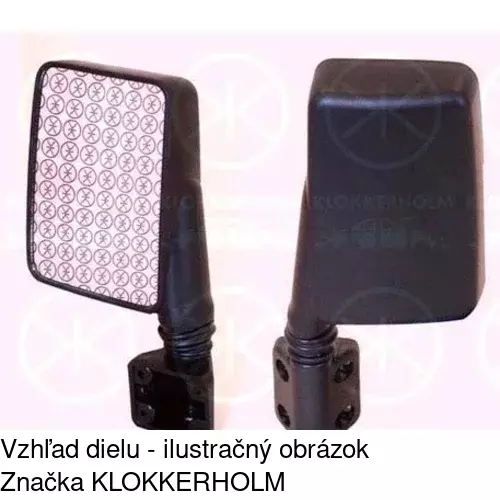 Vonkajšie zrkadlo 570151-M /POLCAR/ - obr. 1