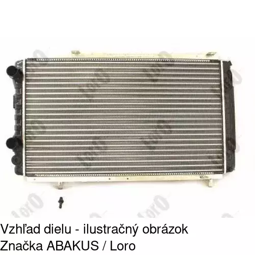 Chladiče vody 570208-3 /POLCAR/ - obr. 2