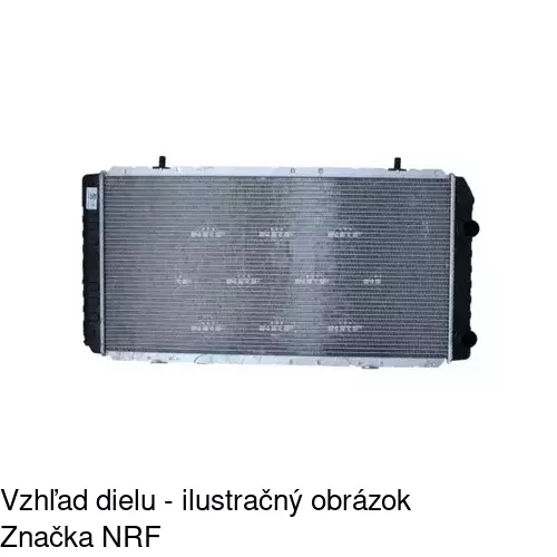 Chladiče vody 570208A2 /POLCAR/ - obr. 1