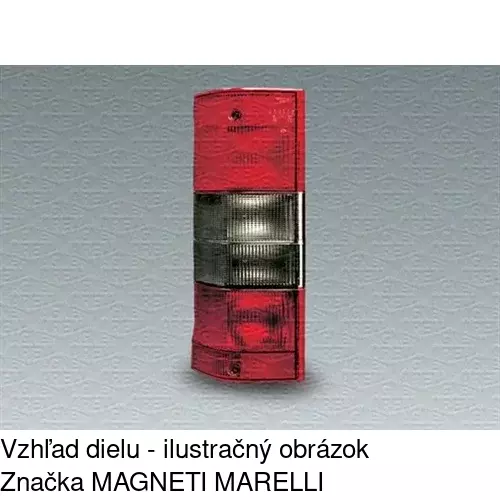 Zadné svetlo 5702871E /POLCAR/ - obr. 2