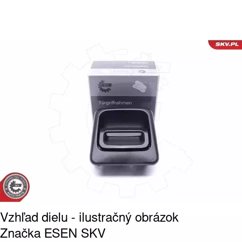 Vnútorná kľučka 5703Z-42A /POLCAR/ - obr. 1