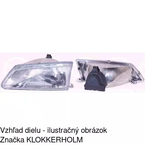 Hlavný reflektor 5706101C /POLCAR/ - obr. 1