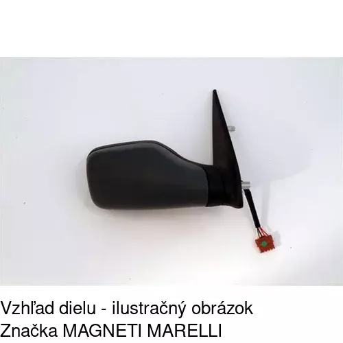 Vonkajšie zrkadlo 5706522M /POLCAR/ - obr. 2