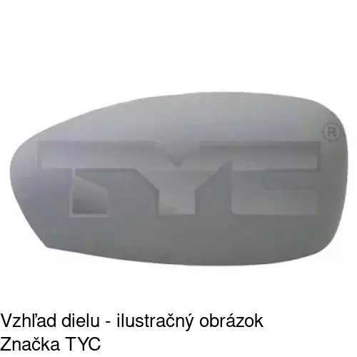 Vonkajšie zrkadlo 5707515M /POLCAR/ - obr. 4