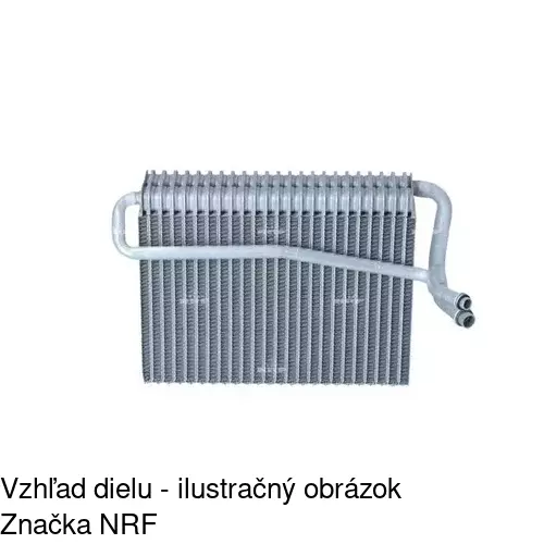 Výparník klimatizácie POLCAR 5707P81X