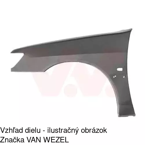 Predný blatník 570802 /POLCAR/ - obr. 1