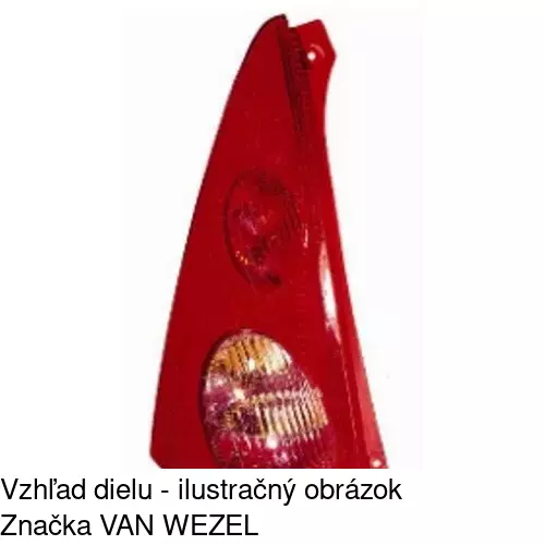 Zadné svetlo 571687-E /POLCAR/ - obr. 4