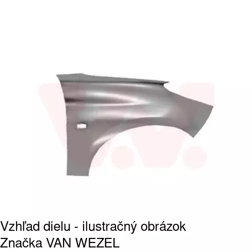 Predný blatník 572002 /POLCAR/ - obr. 1