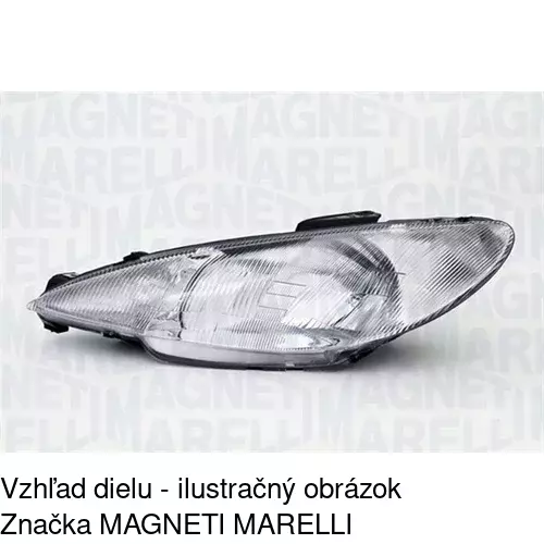 Hlavný reflektor 572310-E /POLCAR/ - obr. 3
