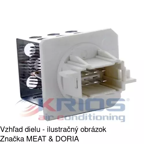 Ovládače klimatizácie 5723KST2X /POLCAR/ - obr. 1
