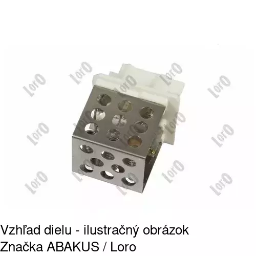 Ovládače klimatizácie 5723KST2X /POLCAR/ - obr. 2