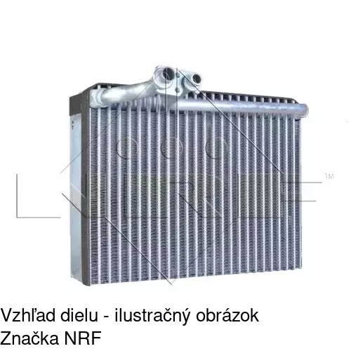 Výparník klimatizácie POLCAR 5723P8-1