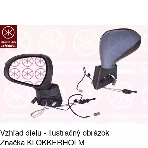 Vonkajšie zrkadlo 5724521E /POLCAR/ - obr. 1