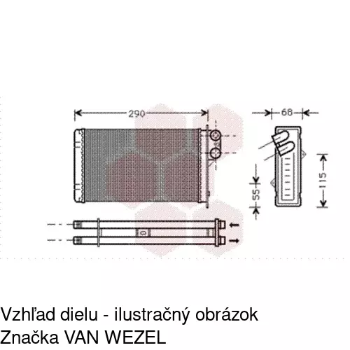 Radiátory 5745N8-3 /POLCAR/ - obr. 2