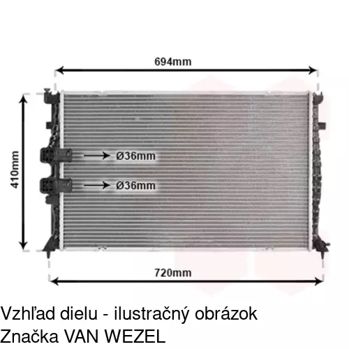 Chladiče vody POLCAR 574608A7