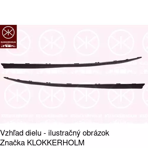 Spojler predného nárazníka 5748250J /POLCAR/ - obr. 1