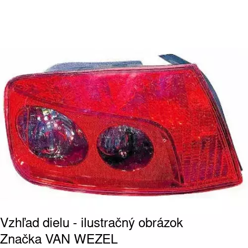Zadné svetlo 574887-E /POLCAR/ - obr. 3