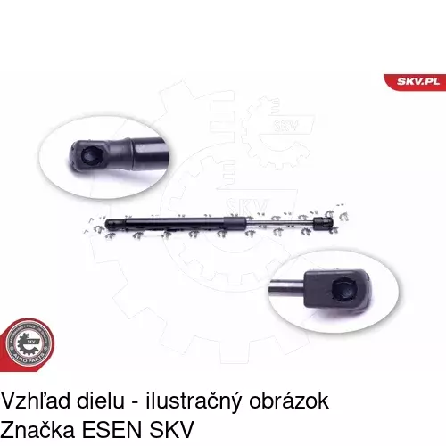Plynová pružina 5748AB /POLCAR/ - obr. 1