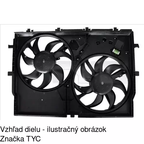 Ventilátory chladičov 577023W5X /POLCAR/ - obr. 3