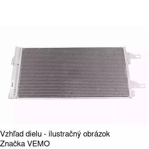 Chladiče klimatizácie 5770K8C1S /POLCAR/ - obr. 1