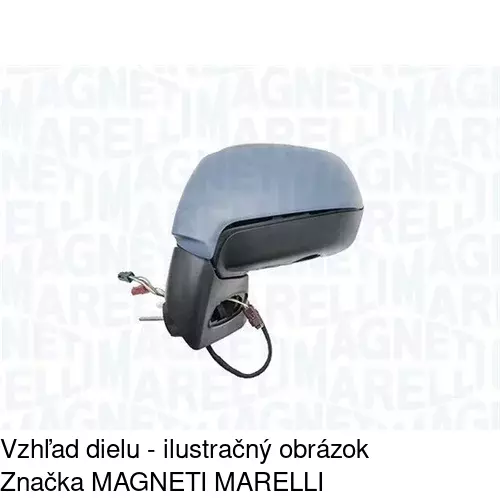 Vonkajšie zrkadlo 5780515E /POLCAR/ - obr. 2