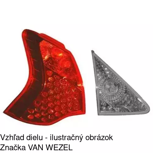 Zadné svetlo 578087-U /POLCAR/ - obr. 2