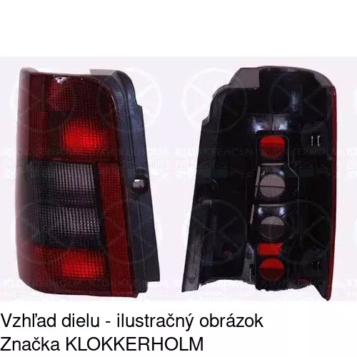 Zadné svetlo 579087 /POLCAR/ - obr. 1