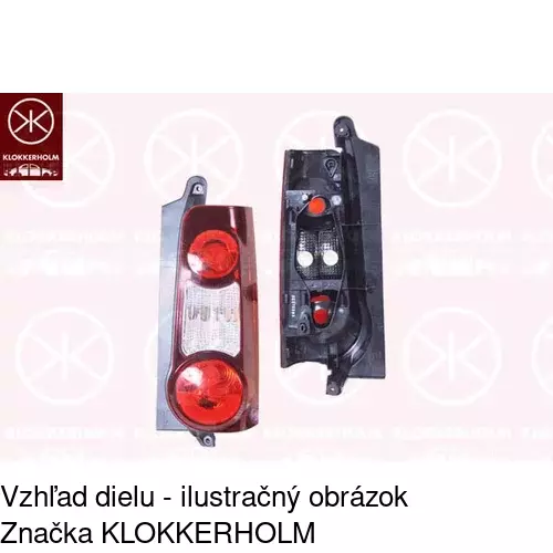 Zadné svetlo 57U1880E /POLCAR/ - obr. 1
