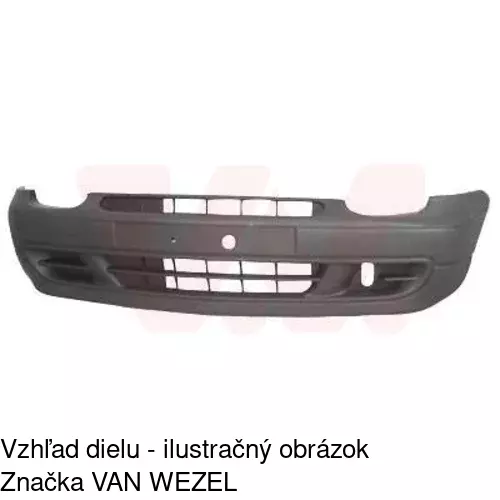 Predný nárazník 600307 /POLCAR/ - obr. 1