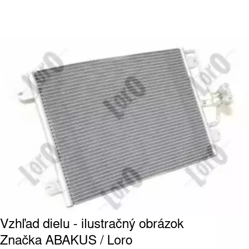 Chladiče klimatizácie 6007K82X /POLCAR/ - obr. 3