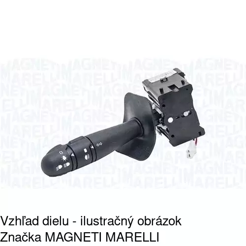 Združený prepínač POLCAR 6007PZS6