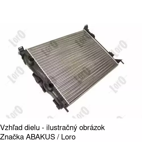 Chladiče vody 601208A3 /POLCAR/ - obr. 4