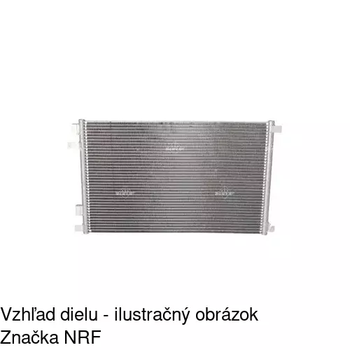 Chladiče klimatizácie 6012K81X /POLCAR/ - obr. 2