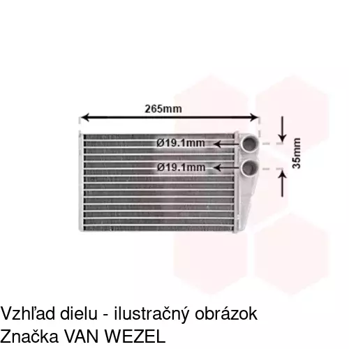 Radiátory 6012N8-2 /POLCAR/ - obr. 3