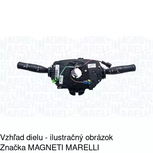 Združený prepínač POLCAR 6012PZ-2