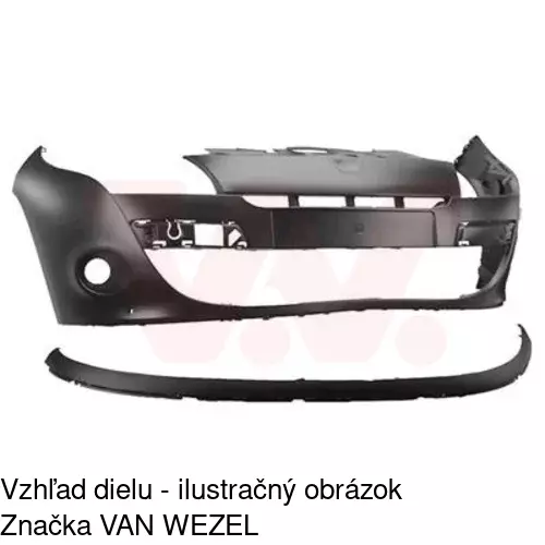 Predný nárazník 6014074J /POLCAR/ - obr. 1
