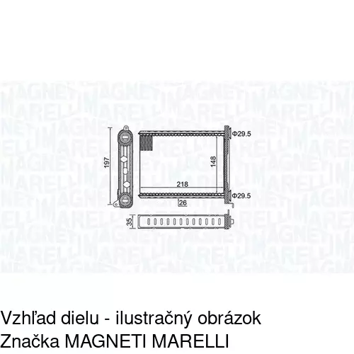 Radiátory POLCAR 6014N81X