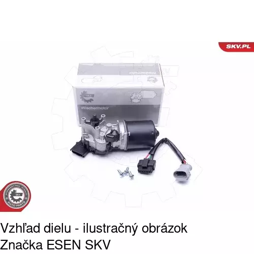 Motorček stieračov 6015SWP2 /POLCAR/ - obr. 4