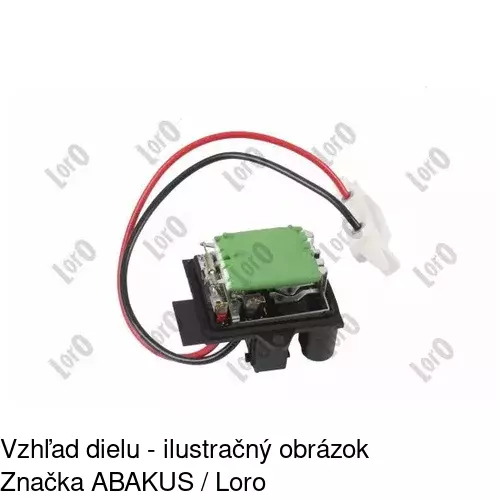 Ovládače klimatizácie 6017KST-1 /POLCAR/ - obr. 3