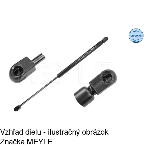 Plynová pružina 6019AB1 /POLCAR/ - obr. 1