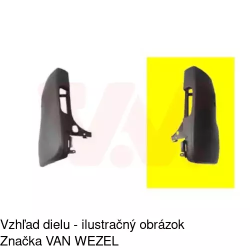 Rámik nárazníka 602698-J /POLCAR/ - obr. 2