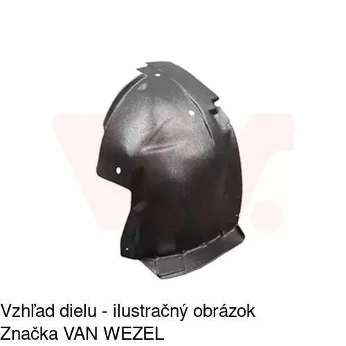 Podblatník (plast) 6026FL1Q /POLCAR/