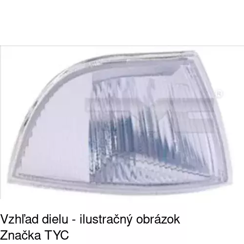 Predná smerovka POLCAR 603019-E