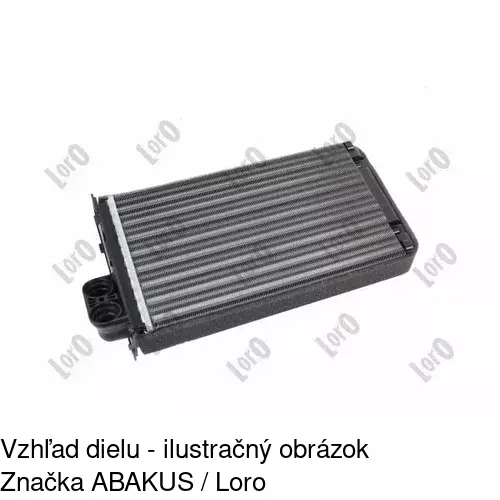 Radiátory 6032N8-4 /POLCAR/ - obr. 2