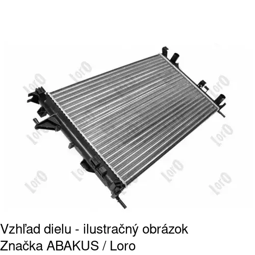 Chladiče vody 603708A1 /POLCAR/ - obr. 3