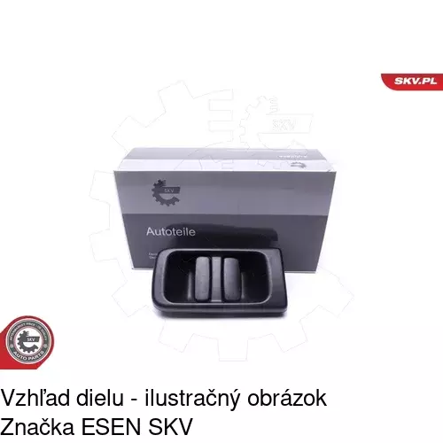 Vnútorná kľučka 6041Z-43Q /POLCAR/ - obr. 2