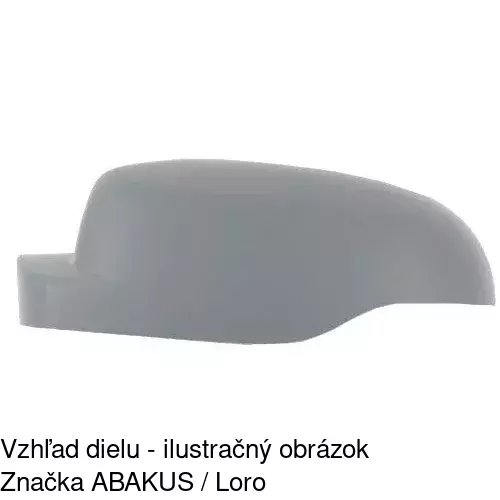 Vonkajšie zrkadlo POLCAR 6055515E