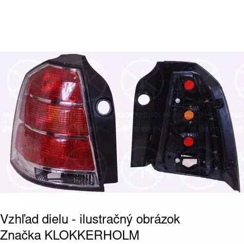 Zadné svetlo 605587-E /POLCAR/ - obr. 3